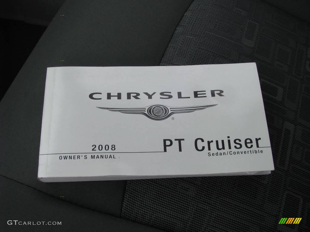 2008 PT Cruiser LX - Brilliant Black Crystal Pearl / Pastel Slate Gray photo #22