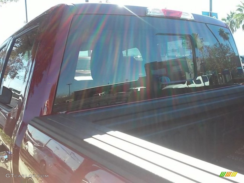 2015 F150 Lariat SuperCrew 4x4 - Ruby Red Metallic / Medium Light Camel photo #14