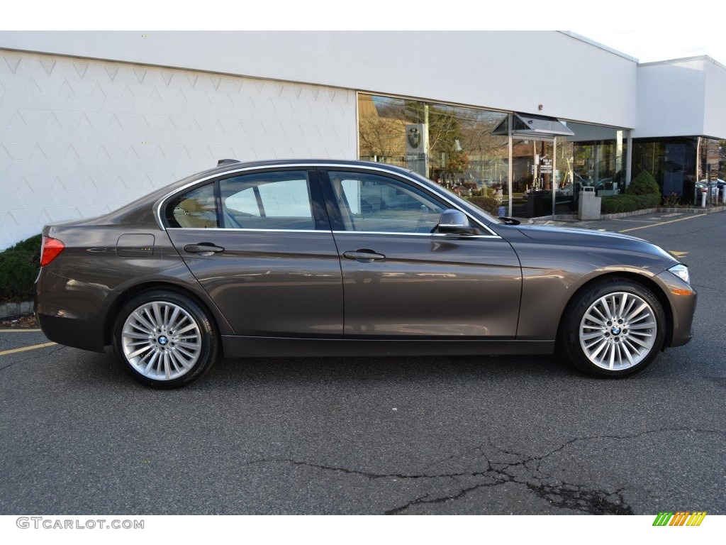2013 3 Series 328i xDrive Sedan - Mojave Brown Metallic / Venetian Beige photo #2