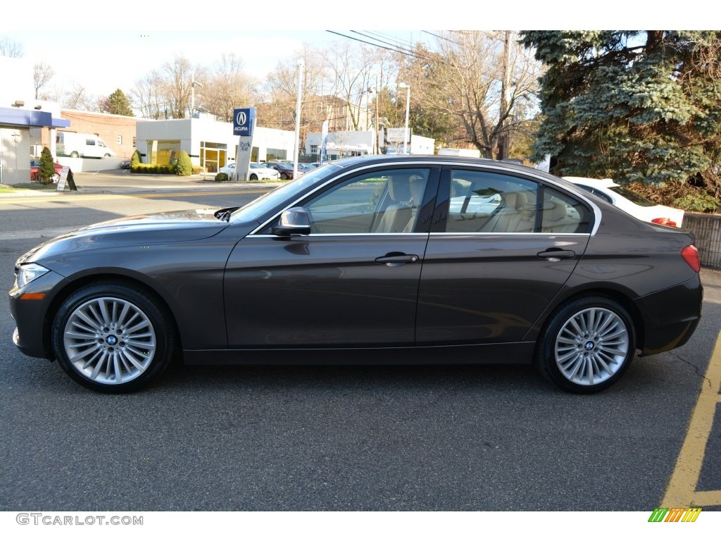 2013 3 Series 328i xDrive Sedan - Mojave Brown Metallic / Venetian Beige photo #5