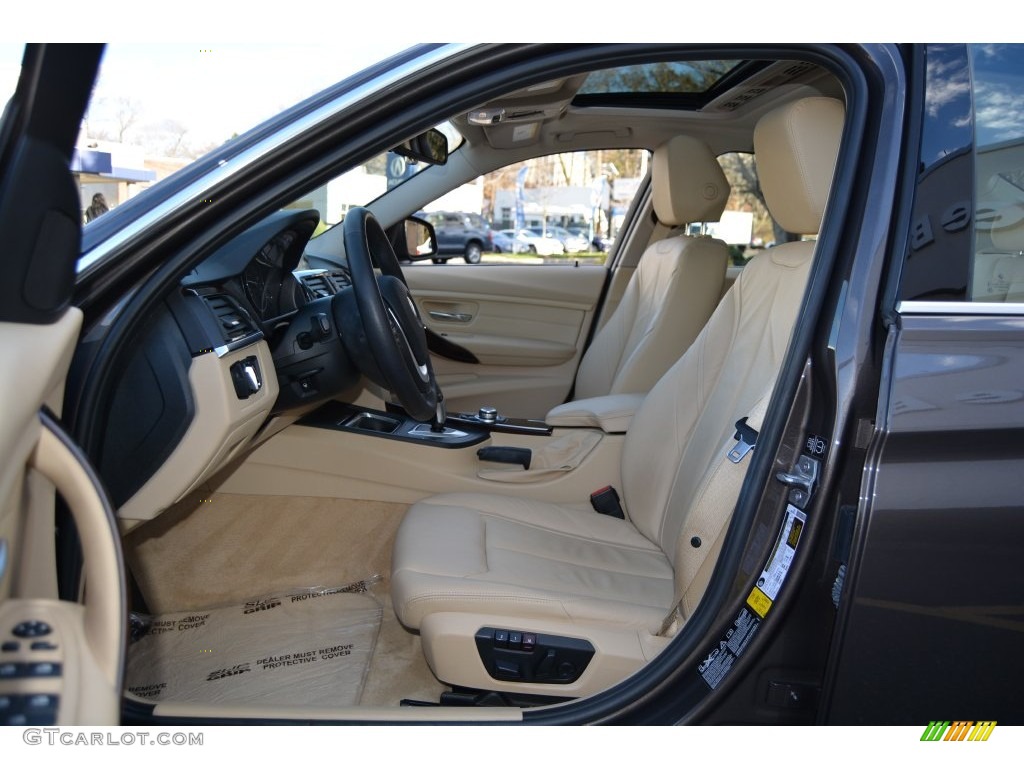 2013 3 Series 328i xDrive Sedan - Mojave Brown Metallic / Venetian Beige photo #11