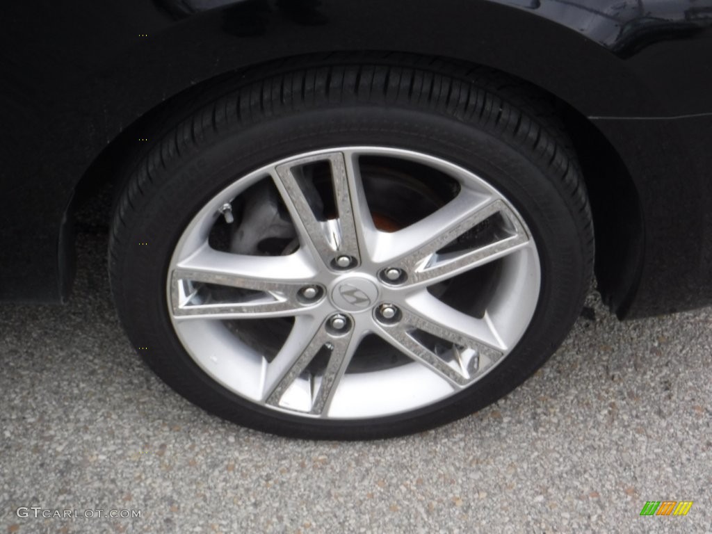 2012 Elantra SE Touring - Black Noir Pearl / Black photo #3