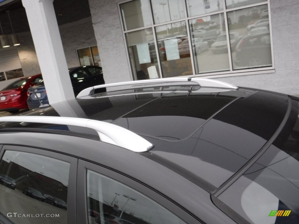 2012 Elantra SE Touring - Black Noir Pearl / Black photo #4