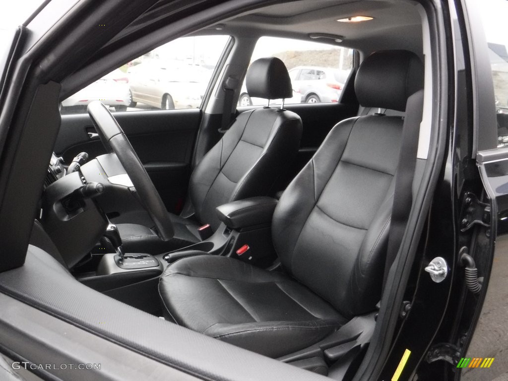 2012 Elantra SE Touring - Black Noir Pearl / Black photo #12