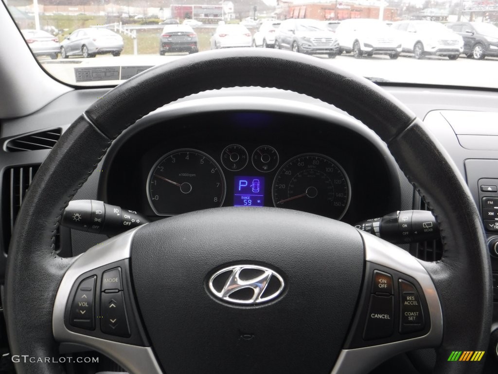 2012 Elantra SE Touring - Black Noir Pearl / Black photo #19