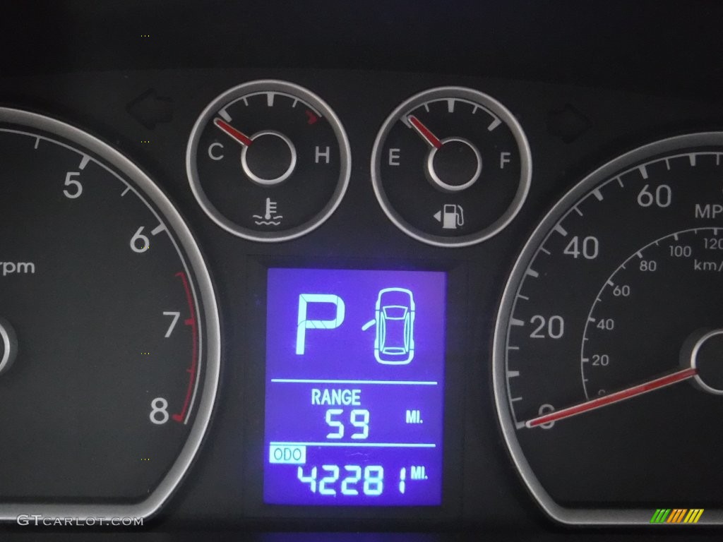 2012 Elantra SE Touring - Black Noir Pearl / Black photo #25