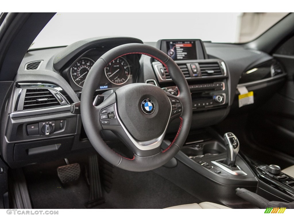2016 BMW 2 Series 228i Convertible Oyster Dashboard Photo #109425159