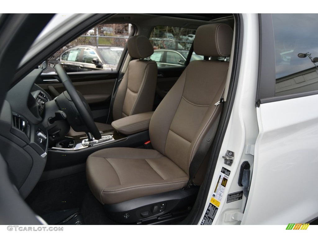 2013 X3 xDrive 28i - Alpine White / Mojave photo #13