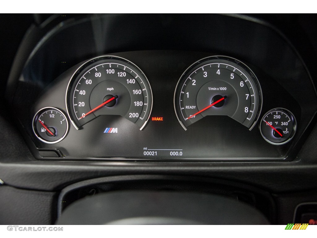 2016 BMW M4 Coupe Gauges Photo #109425924