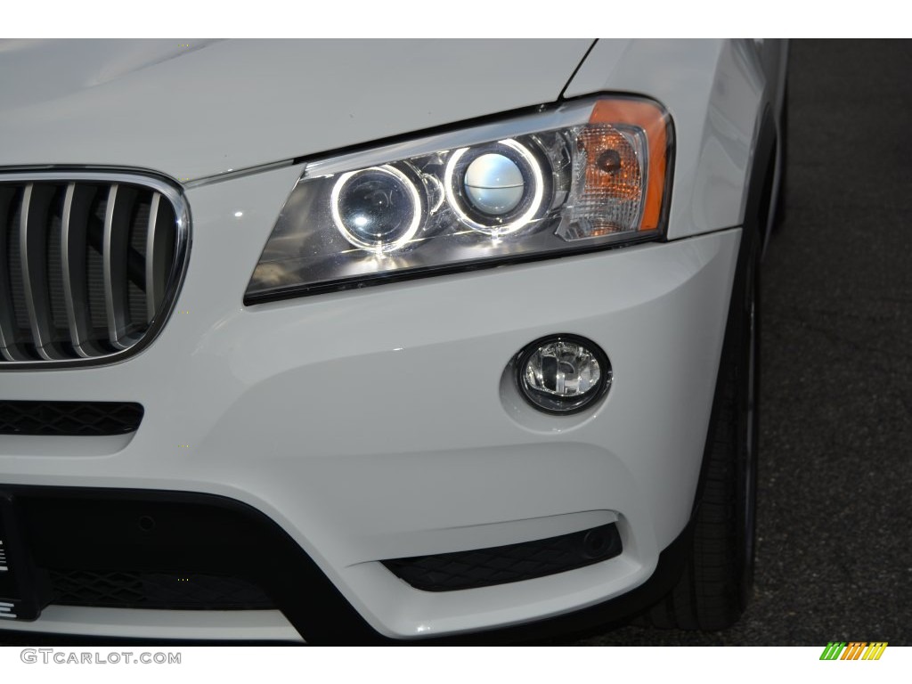 2013 X3 xDrive 28i - Alpine White / Mojave photo #31