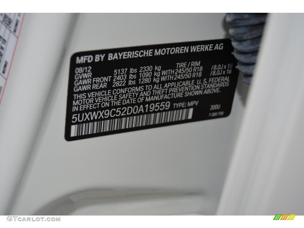 2013 X3 xDrive 28i - Alpine White / Mojave photo #34