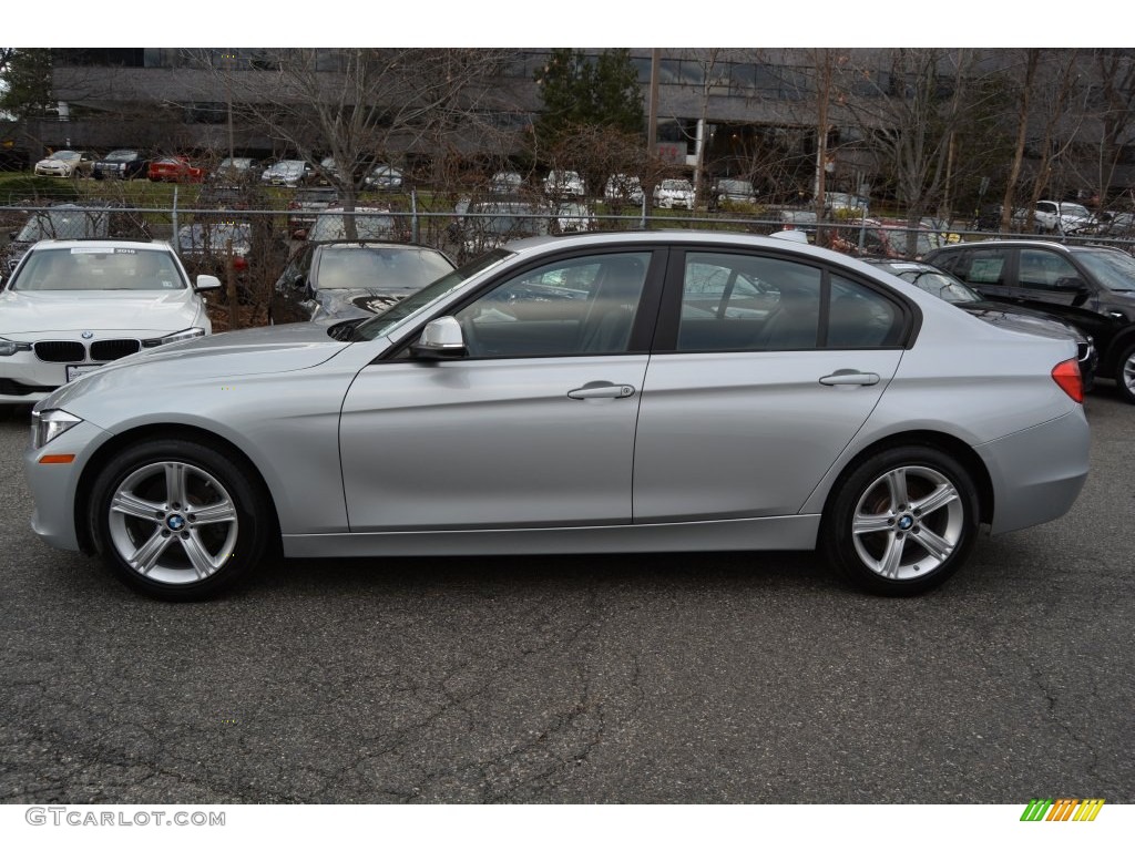 2013 3 Series 328i xDrive Sedan - Glacier Silver Metallic / Black photo #6