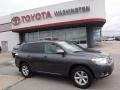 2010 Magnetic Gray Metallic Toyota Highlander SE 4WD  photo #2