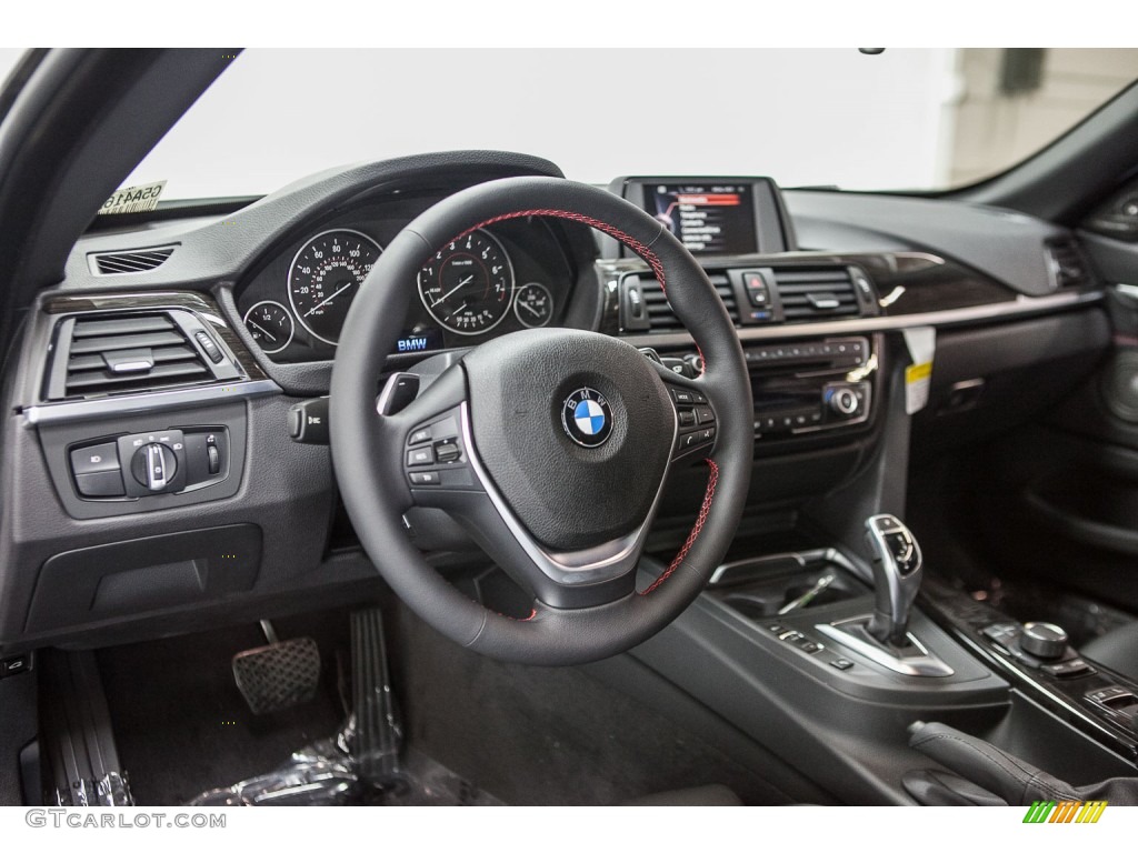 2016 BMW 4 Series 435i Convertible Black Dashboard Photo #109427805