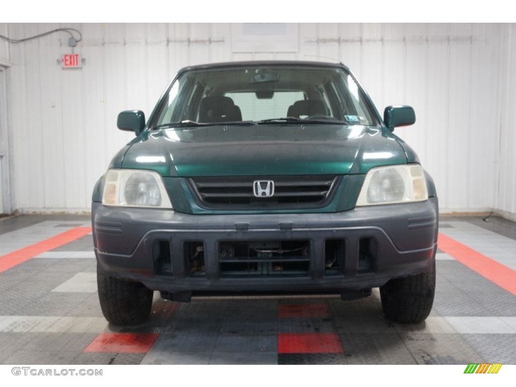 1999 CR-V EX 4WD - Clover Green Pearl / Charcoal photo #4