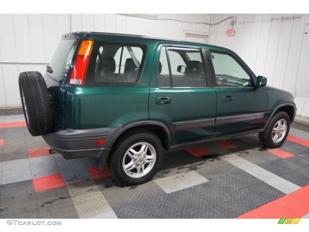 1999 CR-V EX 4WD - Clover Green Pearl / Charcoal photo #7