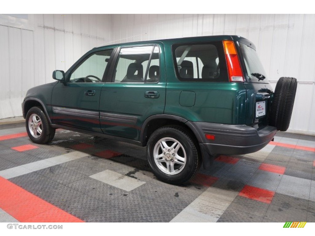 1999 CR-V EX 4WD - Clover Green Pearl / Charcoal photo #11