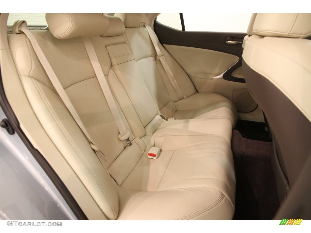 2012 IS 250 AWD - Cerulean Blue / Ecru photo #14