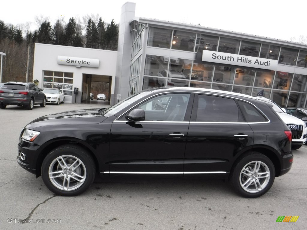 2016 Q5 2.0 TFSI Premium quattro - Mythos Black Metallic / Black photo #2