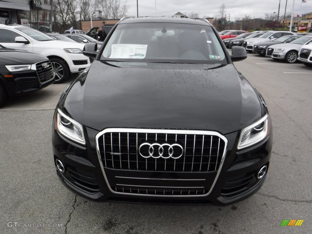 2016 Q5 2.0 TFSI Premium quattro - Mythos Black Metallic / Black photo #6