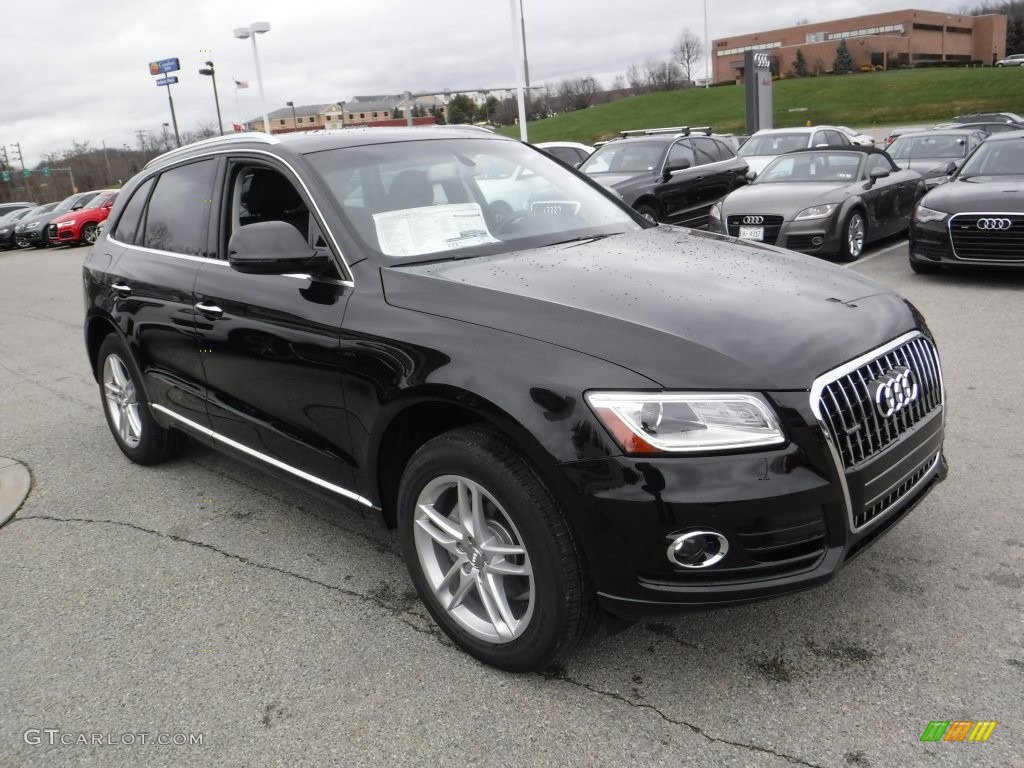 2016 Q5 2.0 TFSI Premium quattro - Mythos Black Metallic / Black photo #8