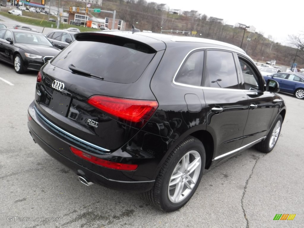 2016 Q5 2.0 TFSI Premium quattro - Mythos Black Metallic / Black photo #12