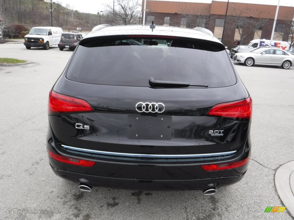 2016 Q5 2.0 TFSI Premium quattro - Mythos Black Metallic / Black photo #13