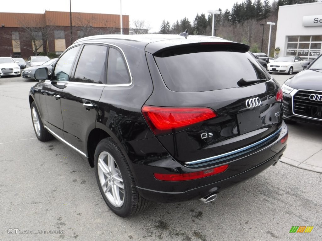 2016 Q5 2.0 TFSI Premium quattro - Mythos Black Metallic / Black photo #14