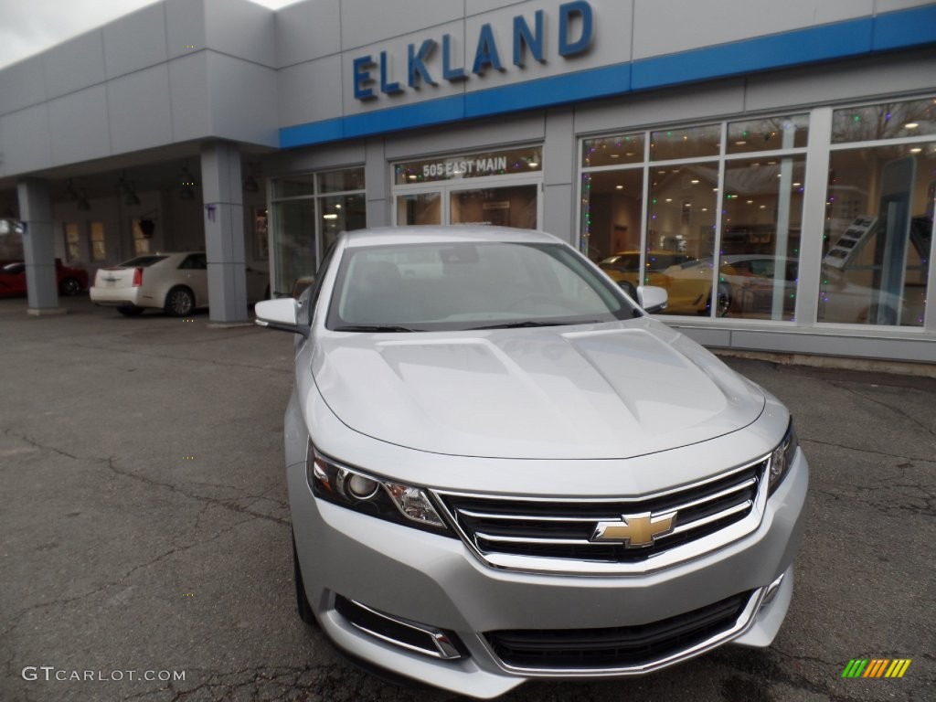 2016 Impala LT - Silver Ice Metallic / Jet Black/Dark Titanium photo #1