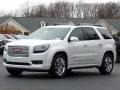 2016 White Frost Tricoat GMC Acadia Denali AWD  photo #1