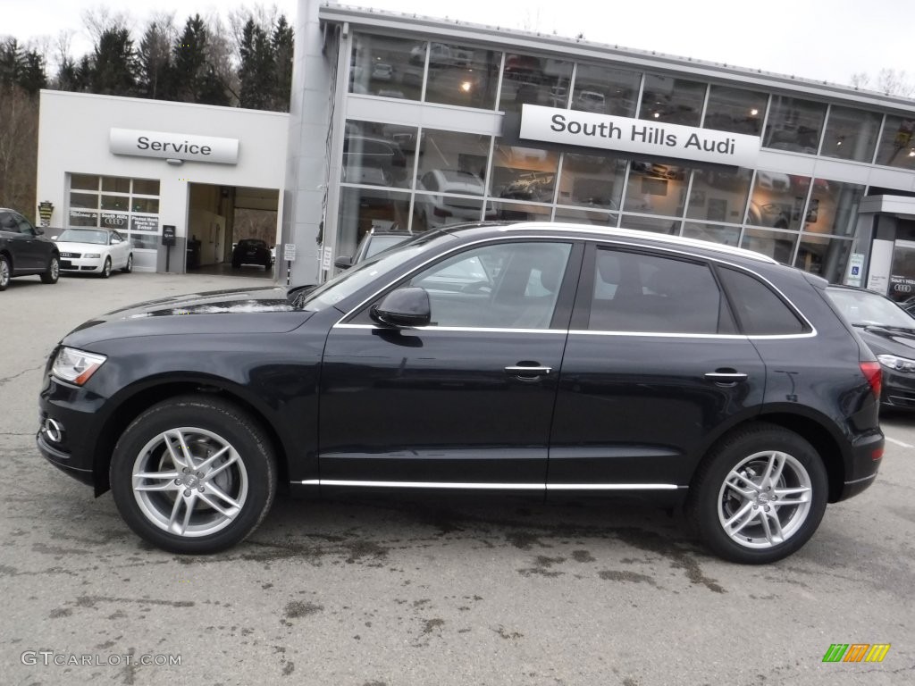 2016 Q5 2.0 TFSI Premium quattro - Moonlight Blue Metallic / Chestnut Brown photo #2