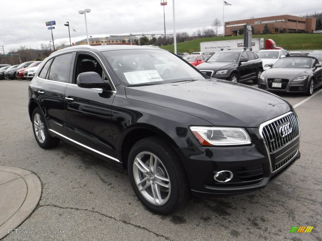 2016 Q5 2.0 TFSI Premium quattro - Moonlight Blue Metallic / Chestnut Brown photo #6