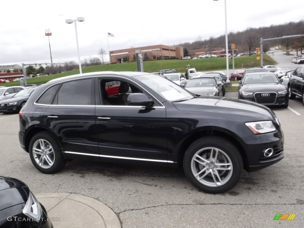 2016 Q5 2.0 TFSI Premium quattro - Moonlight Blue Metallic / Chestnut Brown photo #9