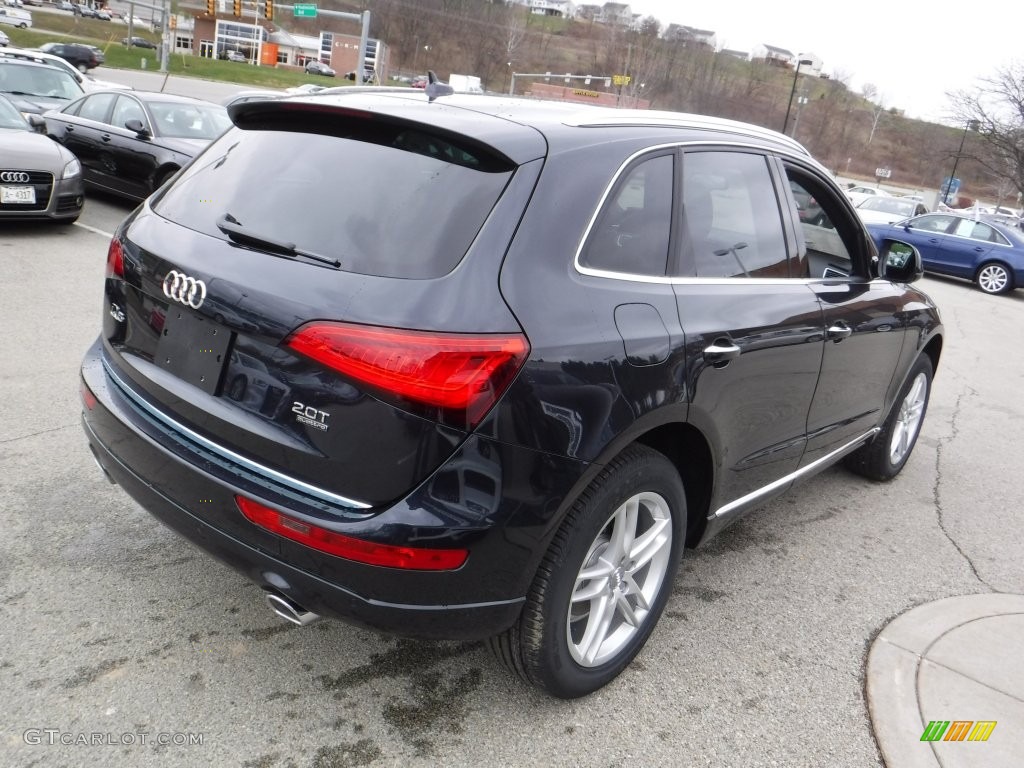 2016 Q5 2.0 TFSI Premium quattro - Moonlight Blue Metallic / Chestnut Brown photo #12