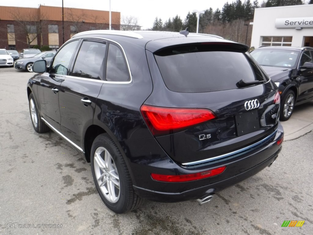2016 Q5 2.0 TFSI Premium quattro - Moonlight Blue Metallic / Chestnut Brown photo #14