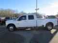 Oxford White - F350 Super Duty Lariat Crew Cab 4x4 Dually Photo No. 3