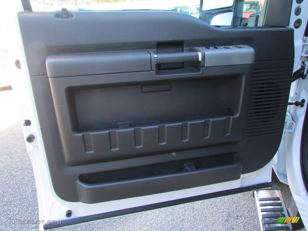 2012 F350 Super Duty Lariat Crew Cab 4x4 Dually - Oxford White / Black photo #29