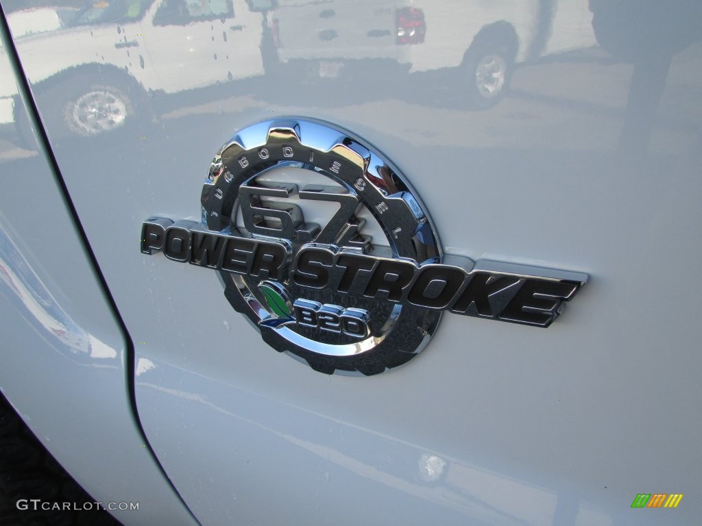 2012 F350 Super Duty Lariat Crew Cab 4x4 Dually - Oxford White / Black photo #51