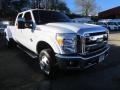 Oxford White - F350 Super Duty Lariat Crew Cab 4x4 Dually Photo No. 53