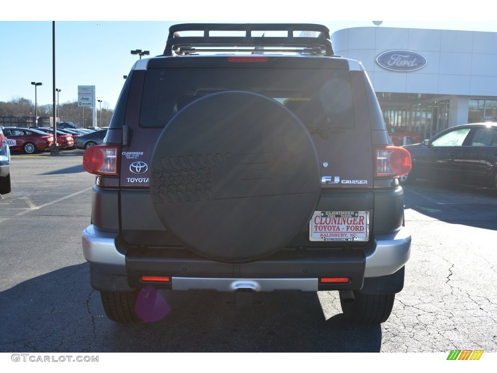 2007 FJ Cruiser 4WD - Black Cherry Pearl / Dark Charcoal photo #4