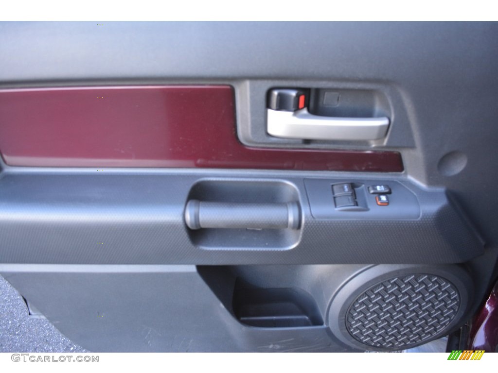 2007 FJ Cruiser 4WD - Black Cherry Pearl / Dark Charcoal photo #9