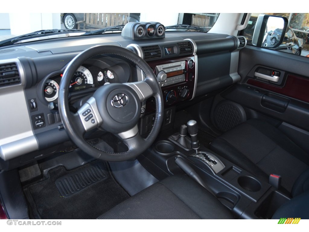 2007 FJ Cruiser 4WD - Black Cherry Pearl / Dark Charcoal photo #11