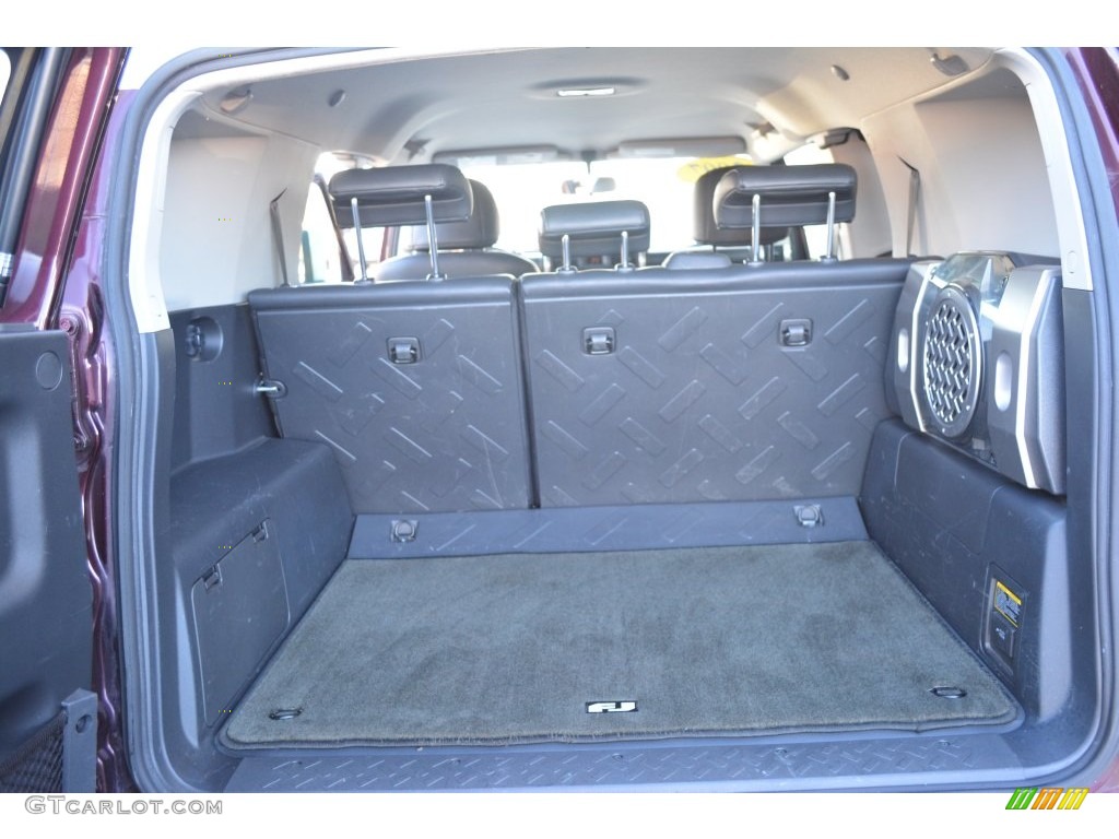 2007 FJ Cruiser 4WD - Black Cherry Pearl / Dark Charcoal photo #13