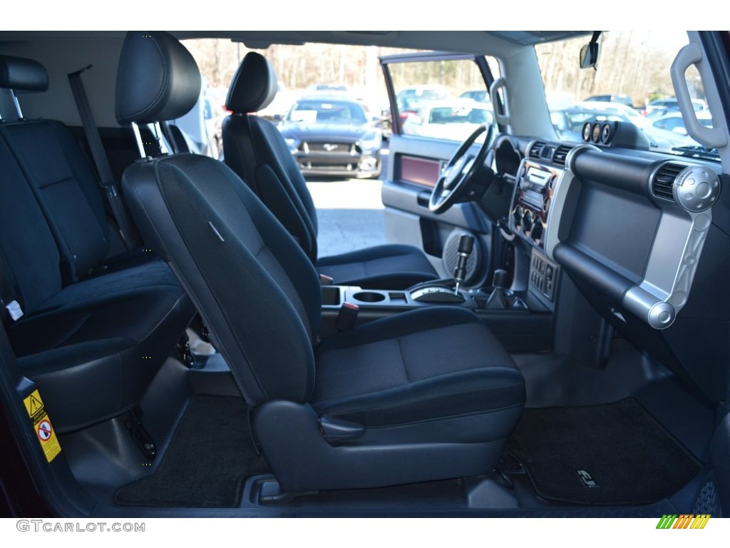 2007 FJ Cruiser 4WD - Black Cherry Pearl / Dark Charcoal photo #14