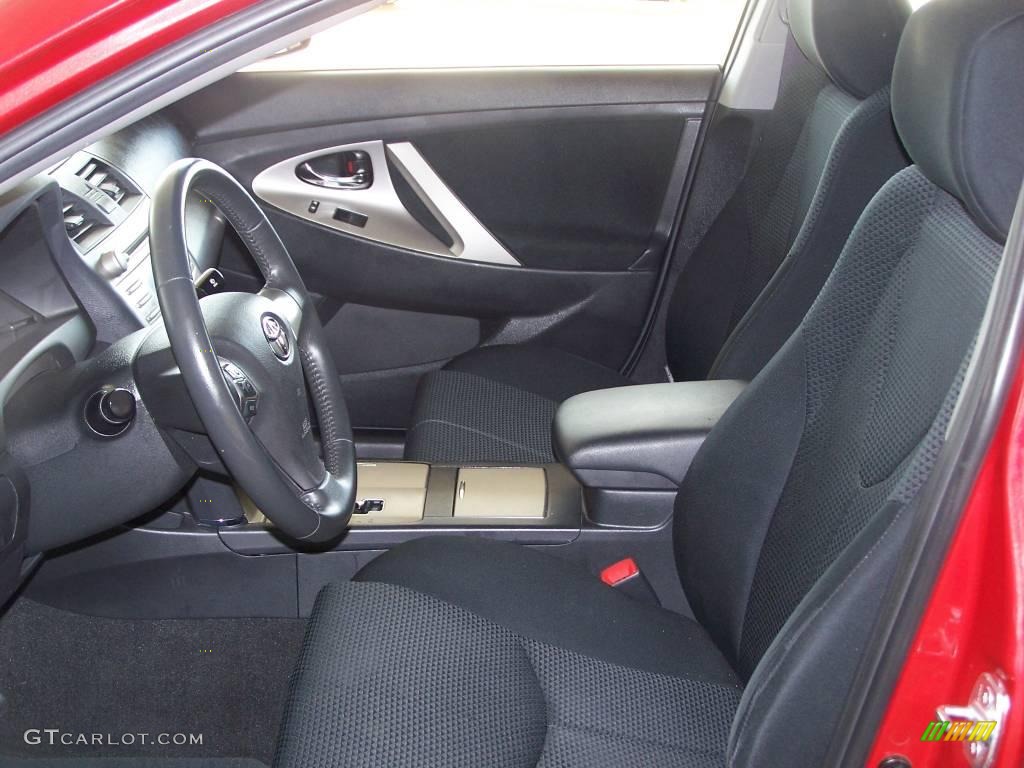 2007 Camry SE - Barcelona Red Metallic / Dark Charcoal photo #18