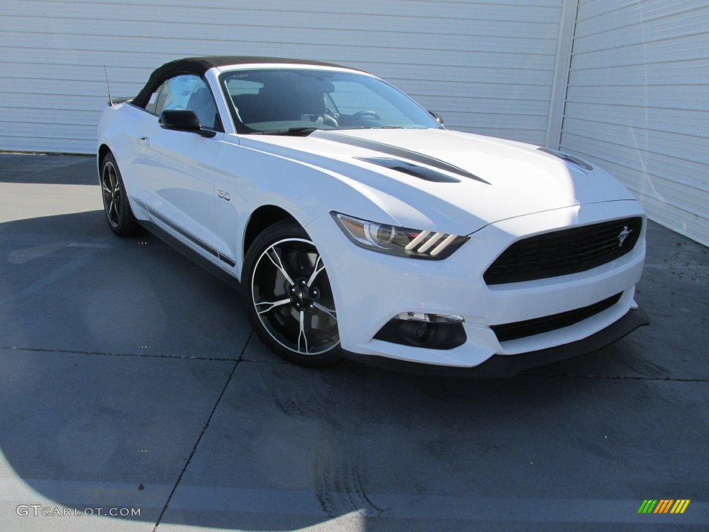 Oxford White 2016 Ford Mustang GT/CS California Special Convertible Exterior Photo #109435947