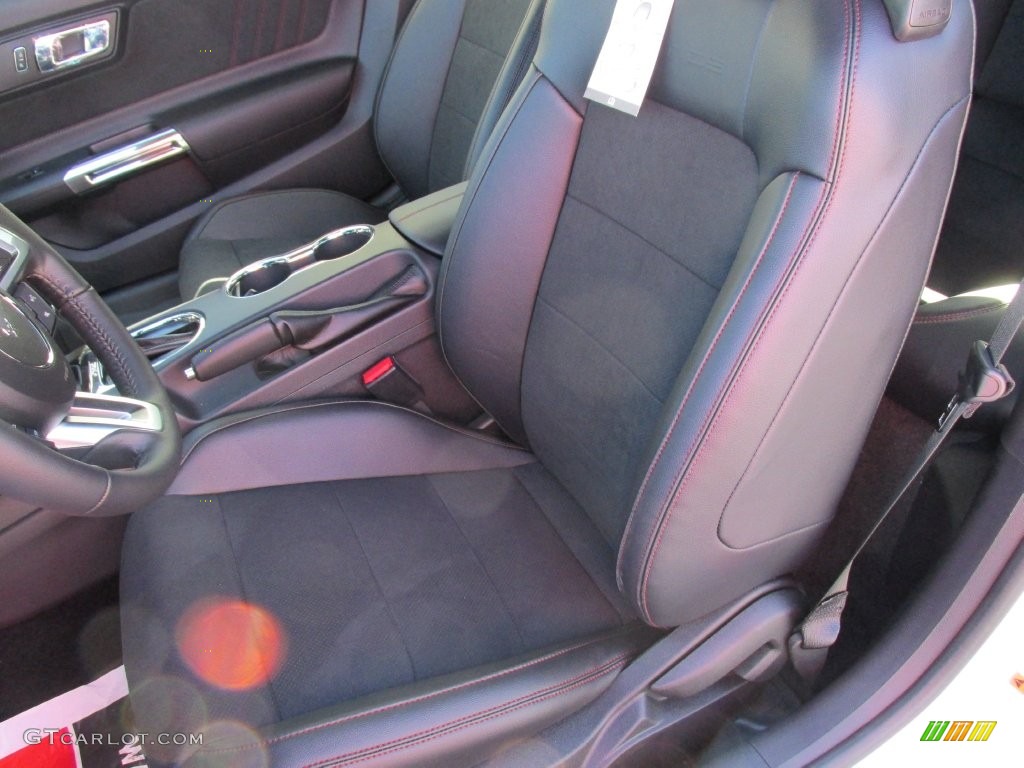 Ebony Interior 2016 Ford Mustang GT/CS California Special Convertible Photo #109436331