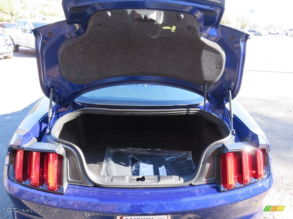 2016 Mustang EcoBoost Coupe - Deep Impact Blue Metallic / Ebony photo #11
