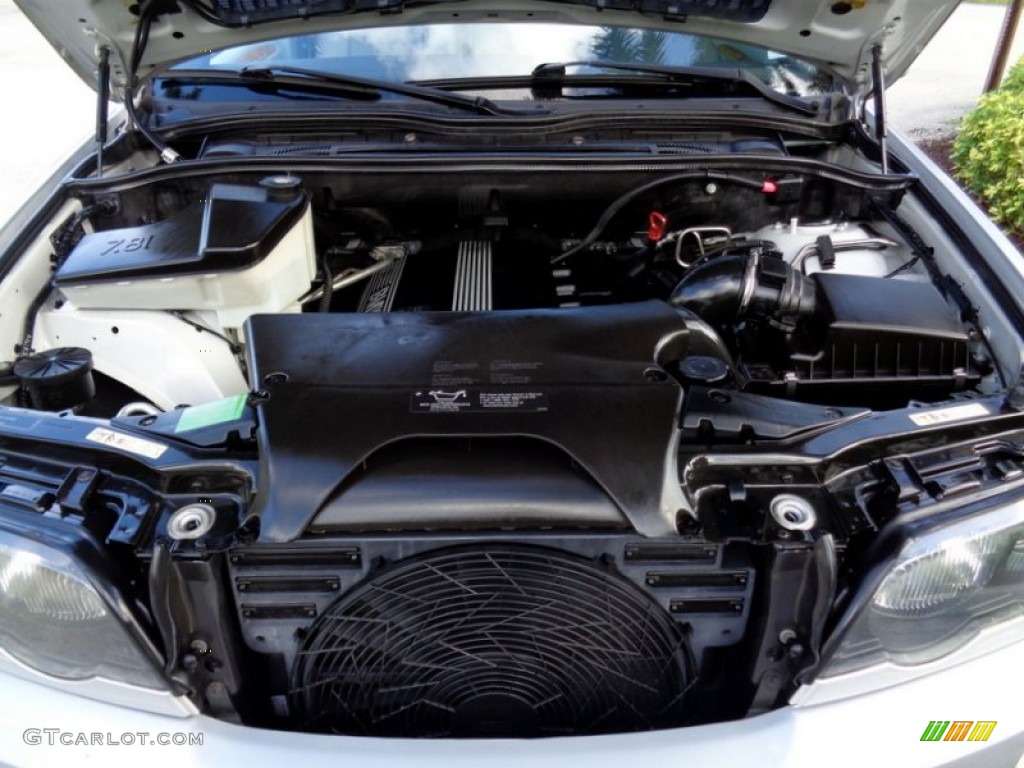 2002 BMW X5 3.0i 3.0 Liter DOHC 24V Inline 6 Cylinder Engine Photo #109442985