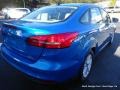 2015 Blue Candy Metallic Ford Focus SE Sedan  photo #36